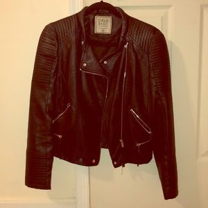 Black Moto jacket
